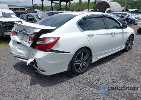 2017 Honda Accord Sport Se from USA, damaged, VIN 1HGCR2F18HA231329